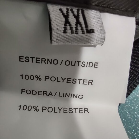 ZHEJIANG GARDA REVERSIBLE BOMBER JACKET WINDBREAKER PASTEL FLORAL AND BROWN XXL - Picture 13 of 15